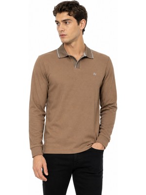 Advante Erkek Mevsimlik Spor Polo V Yaka Sweatshırt BGL-ST05469