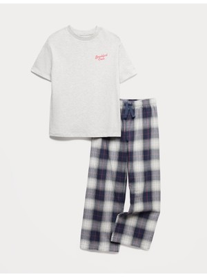 Marks & Spencer Desenli Pijama Takımı