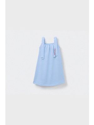Matchy Matchy Kız Çocuk Mavi Elbise