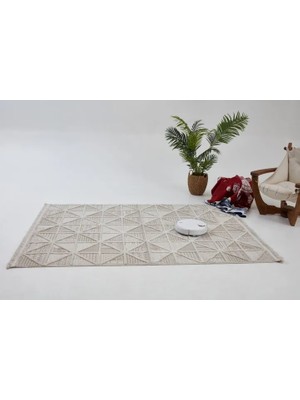 Vivense Infinity Modern Makine Halısı, 2201, Cream, 120X300 cm