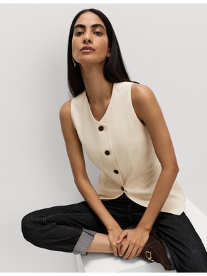 Marks & Spencer Jersey Kumaş Yelek