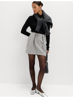Marks & Spencer Pliseli Mini Etek