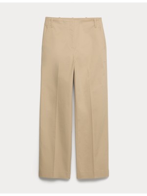 Marks & Spencer Pamuklu Straight Leg Pantolon
