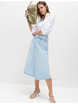 Marks & Spencer Denim Midi Etek