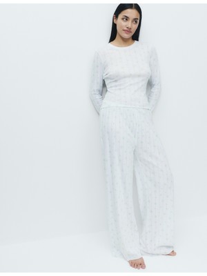Marks & Spencer Desenli Pijama Takımı