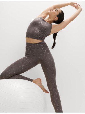 Marks & Spencer Yüksek Bel Desenli Legging Tayt