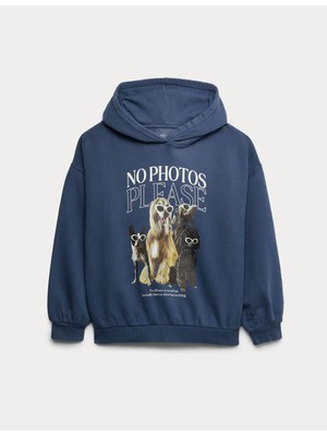 Marks & Spencer Desenli Çocuk Hoodie