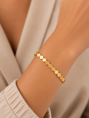 Jammy Jewerly 3'lü Ajda Bileklik Seti – Altın Renk Zarif Kombin