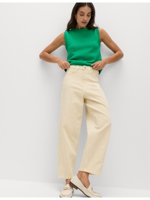 Marks & Spencer Yüksek Bel Carrot Leg Jean Pantolon