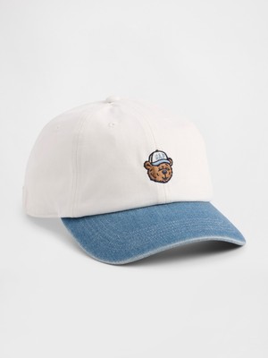 Gap Erkek Beyaz Brannan Bear Logo Beyzbol Şapkası