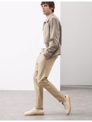 Marks & Spencer Pamuk Karışımlı Slim Fit Pantolon