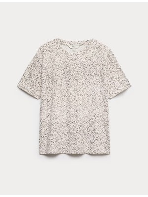 Marks & Spencer Relaxed Fit Kısa Kollu T-Shirt