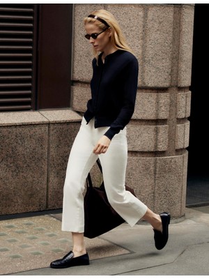 Marks & Spencer Pamuklu Kick Flare Pantolon