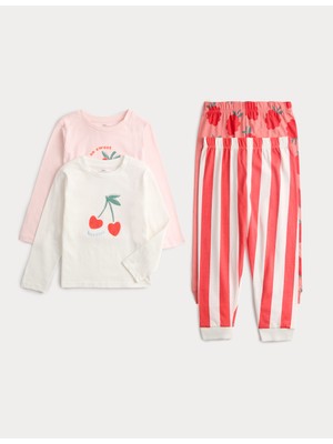 Marks & Spencer 2'li Desenli Pijama Takımı