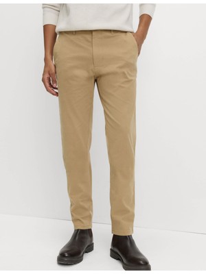 Marks & Spencer Slim Fit Pamuk Karışımlı Chino Pantolon
