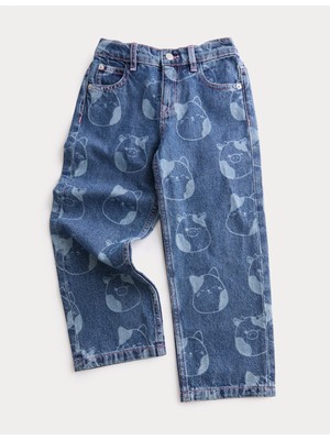 Marks & Spencer Squishmallows Çocuk Jean