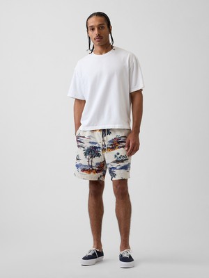 Gap Erkek Kırık Beyaz 6" Relaxed Mayo