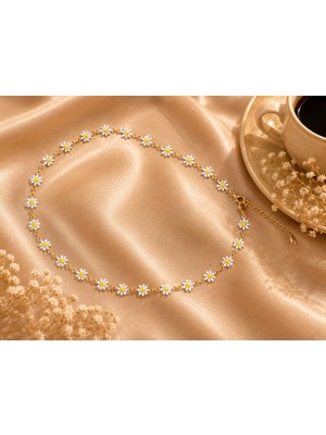 Jammy Jewerly Papatya Figürlü Kadın Kolye