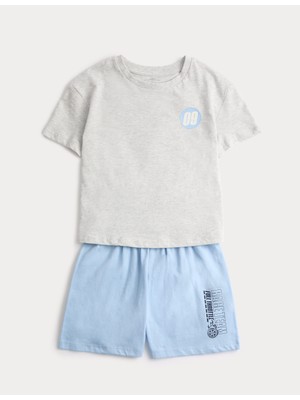 Marks & Spencer Desenli Pijama Takımı