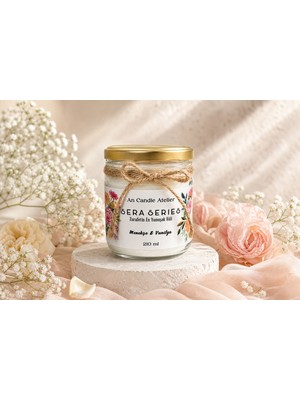 Sera Series 210 ml Menekşe & Vanilya Soya Mum