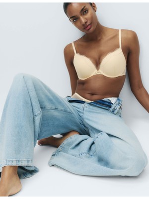 Marks & Spencer Dantelli Push‑Up Sütyen