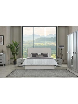 Vivense Willow Yatak Odası Takımı, 6 Kapaklı