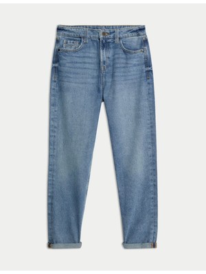 Marks & Spencer Pamuklu Relaxed Fit Jean (6‑16 yaş)