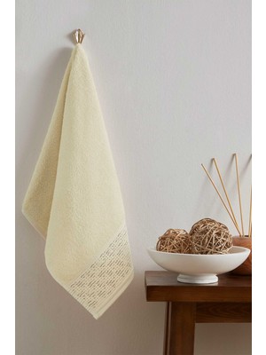 Özdilek Diagonal Waffle El ve Yüz Havlusu 50X90 cm Bej