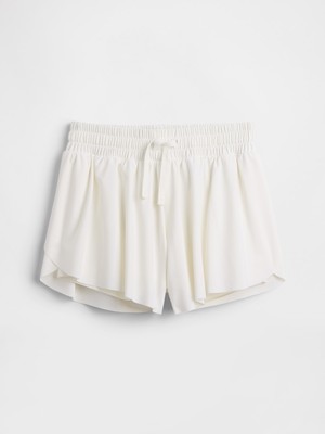 Gap Kız Çocuk Beyaz Pull-On Kelebek Baskılı Şort