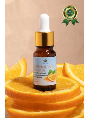 Vuralsin38 Gommy Portakal YAĞI%100 Doğal Bitkisel Uçucu Yağ Orange Oil 10ML