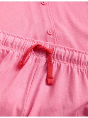 Marks & Spencer Pamuk Karışımlı Pijama Takımı
