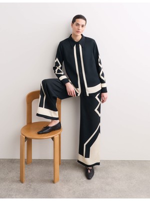 Marks & Spencer Jaeger Desenli Pantolon