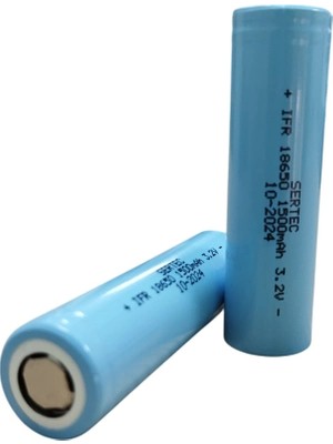 Fırsatkolik Sertec 3.2V IFR18650 1500 Mah Lifepo4 Pil