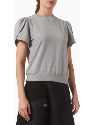 3.1 Phillip Lim Tulip French Terry Crop Kadın Sweatshirt