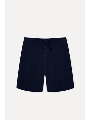 Mudo Erkek Lacivert Regular Fit Şort