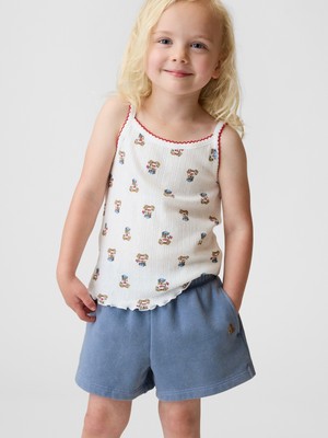 Gap Kız Bebek Kırık Beyaz Brannan Bear Pointelle Atlet