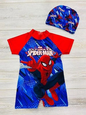 Gny Giyim Erkek Çocuk Spiderman Örümcek Adam Mayo Bone Takım