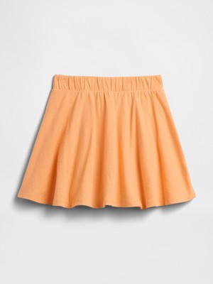 Gap Kız Bebek Turuncu Pull-On Jersey Şort Etek