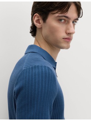 Marks & Spencer Pamuk Karışımlı Polo Yaka T-Shirt