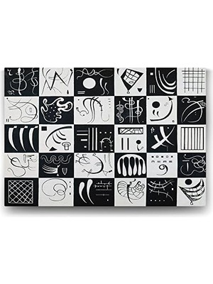 Vuralsin38 Kandinsky - Thirty Tablosu - 90X60CM