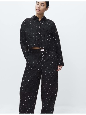 Marks & Spencer Desenli Pijama Üstü