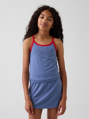 Gap Kız Çocuk Mavi Racerback Active Atlet