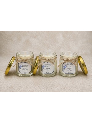 Sakin Mini Trio 3X40 ml Lavanta & Sandal Ağacı Soya Mum
