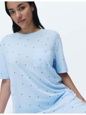 Marks & Spencer Pamuk Karışımlı Gecelik