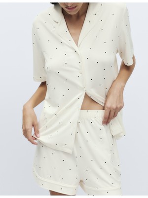 Marks & Spencer Desenli Pijama Takımı
