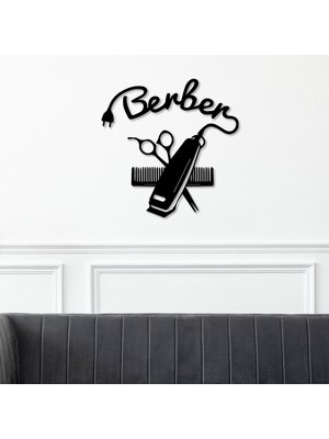 To Design Lab Berber - Kuaför Temalı Dekoratif Tablo