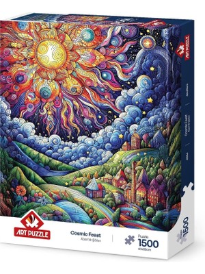 Vuralsin38 Kozmik Şölen 1500 Parça Puzzle
