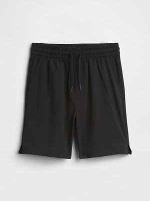 Gap Erkek Çocuk Siyah Relaxed Pull-On Performans Şort