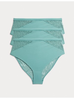 Marks & Spencer 3'lü Body Soft™ Brazilian Yüksek Bel Külot Seti