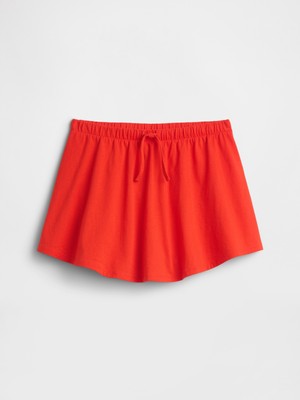Gap Kız Çocuk Kırmızı Kids Pull-On Etek